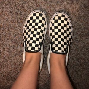 Vans Checkered Slip-Ons